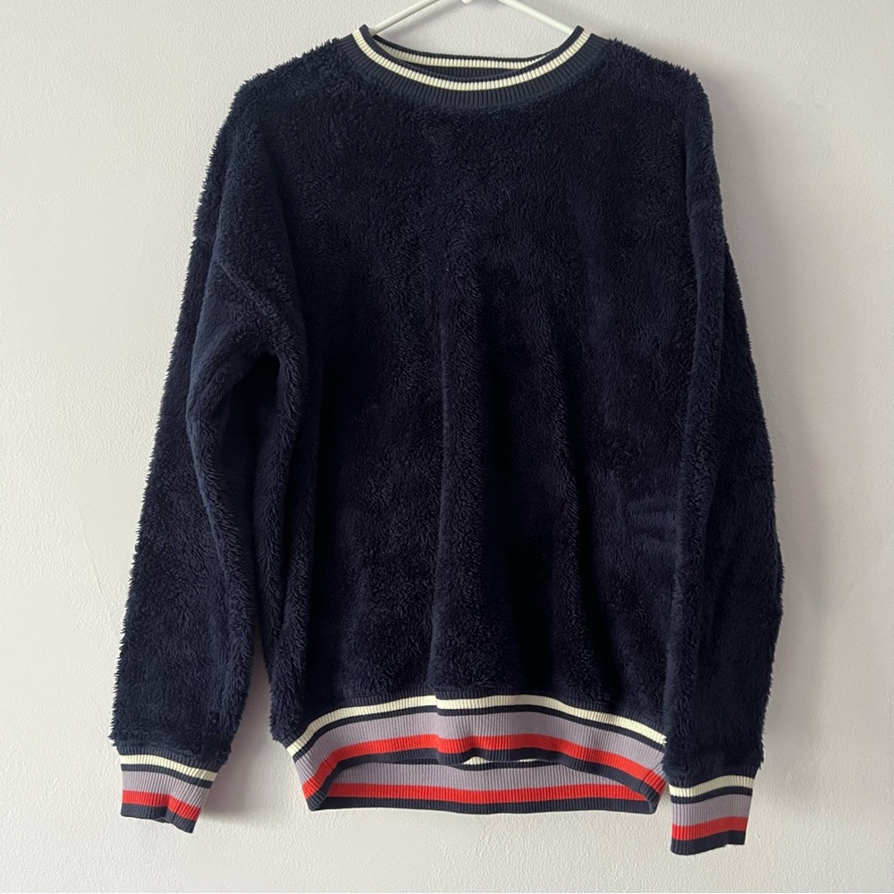 🪴 Aerie Sherpa Soft Crewneck Sweatshirt XS